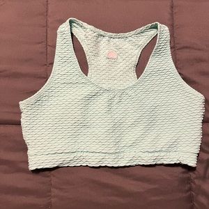 Booty by Brabants sports bra. Size curvy. Mint green color
